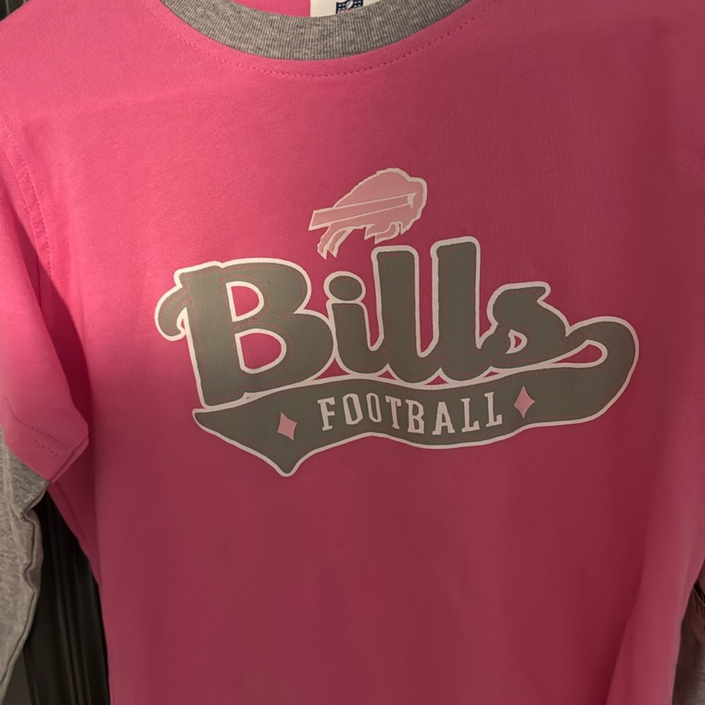 Buffalo Bills pink girls t shirt